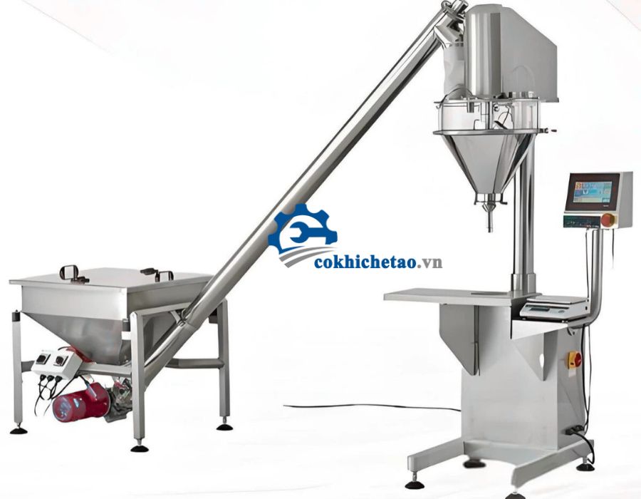 Máy chiết bột trục vít