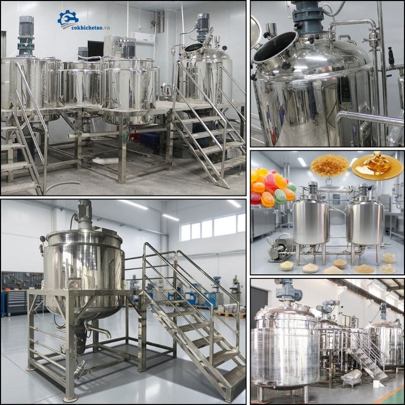 máy khuấy trộn chất lỏng