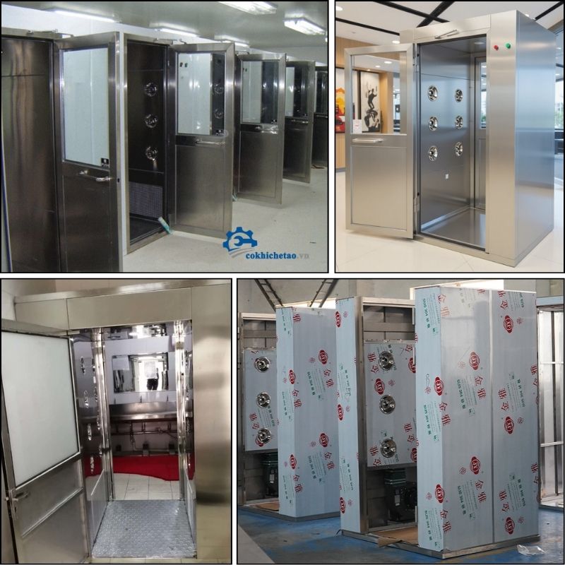 lắp đặt air shower